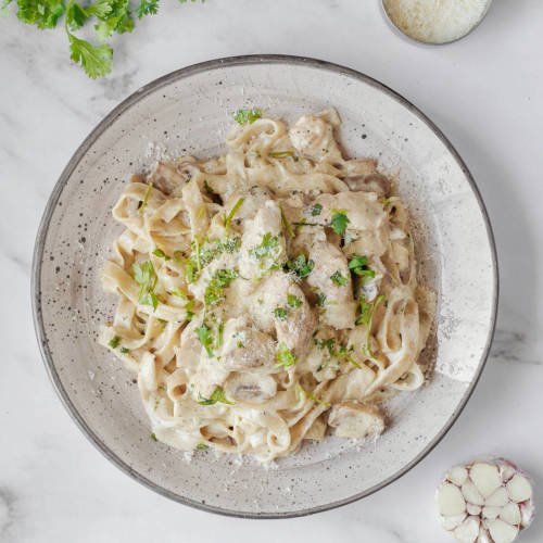 Tagliatelle ao Molho Branco